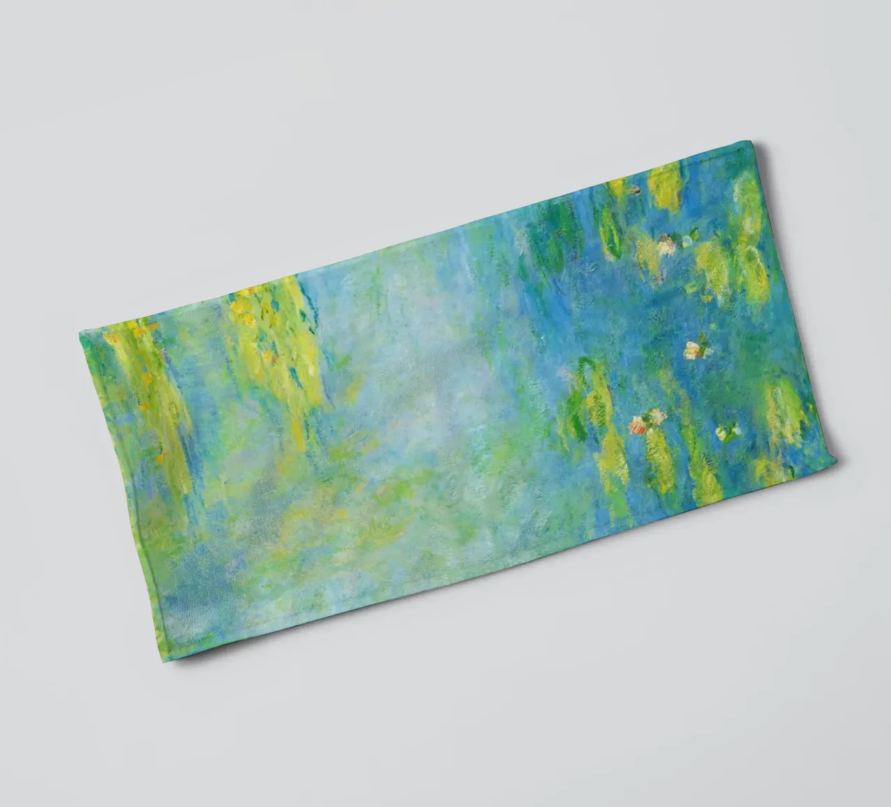 Ninfee di Claude Monet asciugamano da bagno da Art History