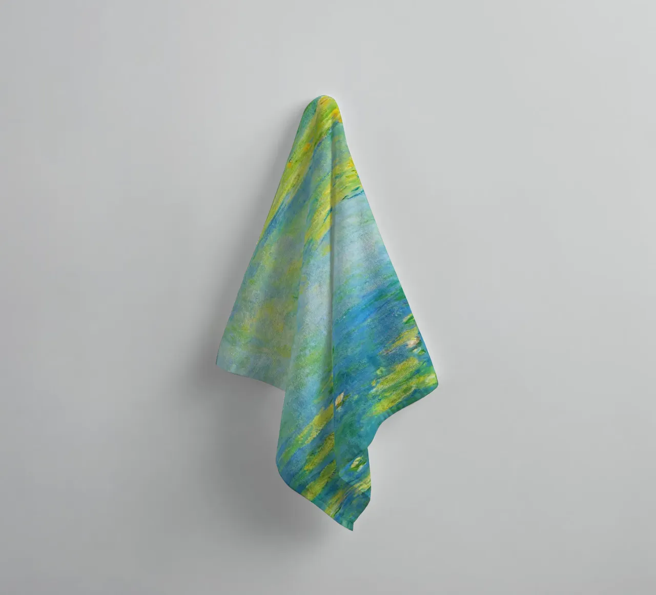 Ninfee di Claude Monet asciugamano da bagno da Art History