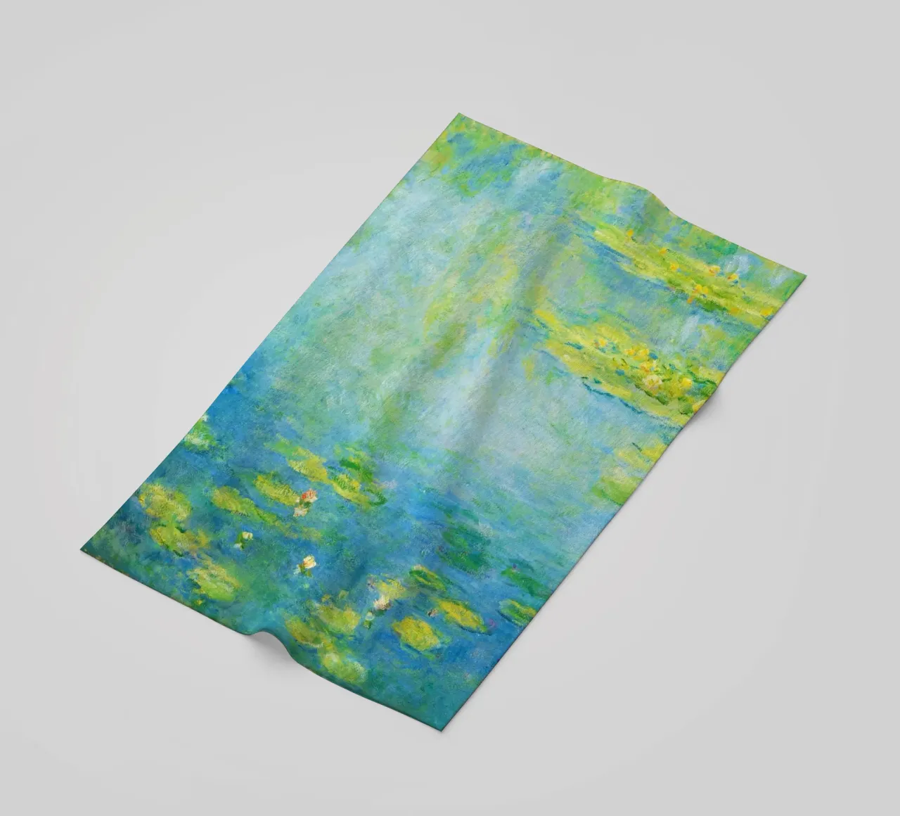 Ninfee di Claude Monet telo mare da Art History
