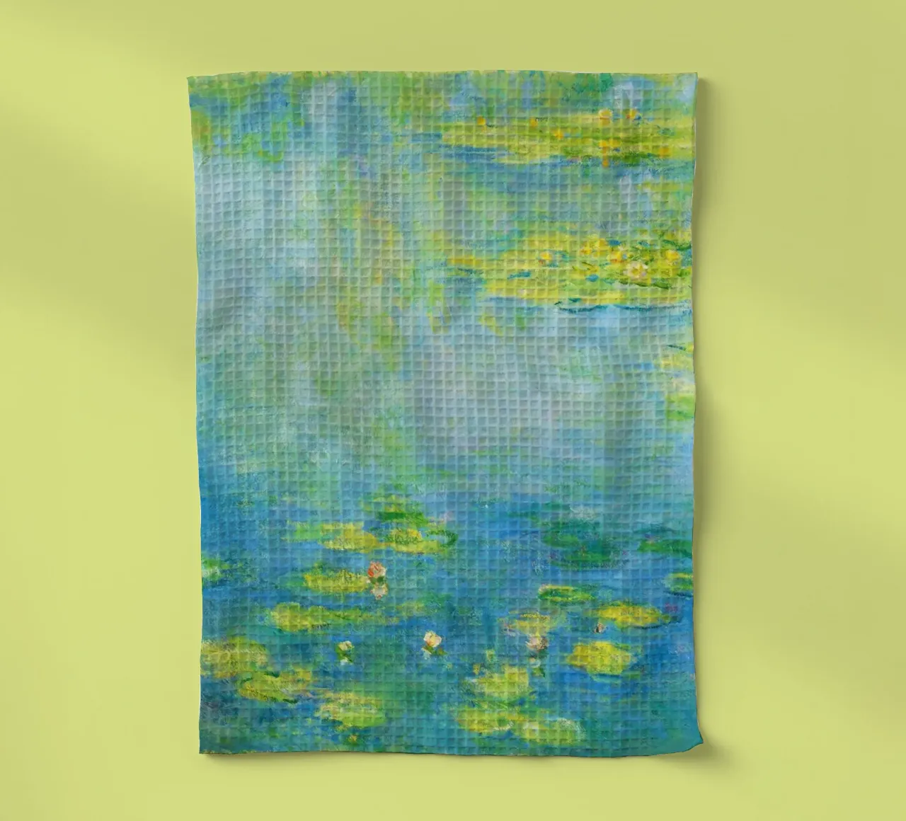 Ninfee di Claude Monet canovaccio da cucina da Art History