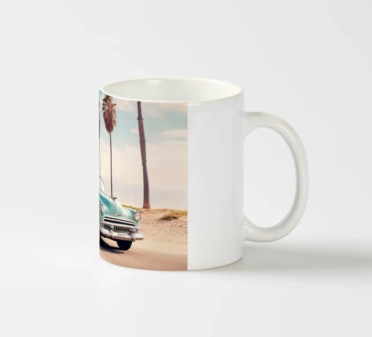On The California Road tazza in ceramica da robertmotoiart