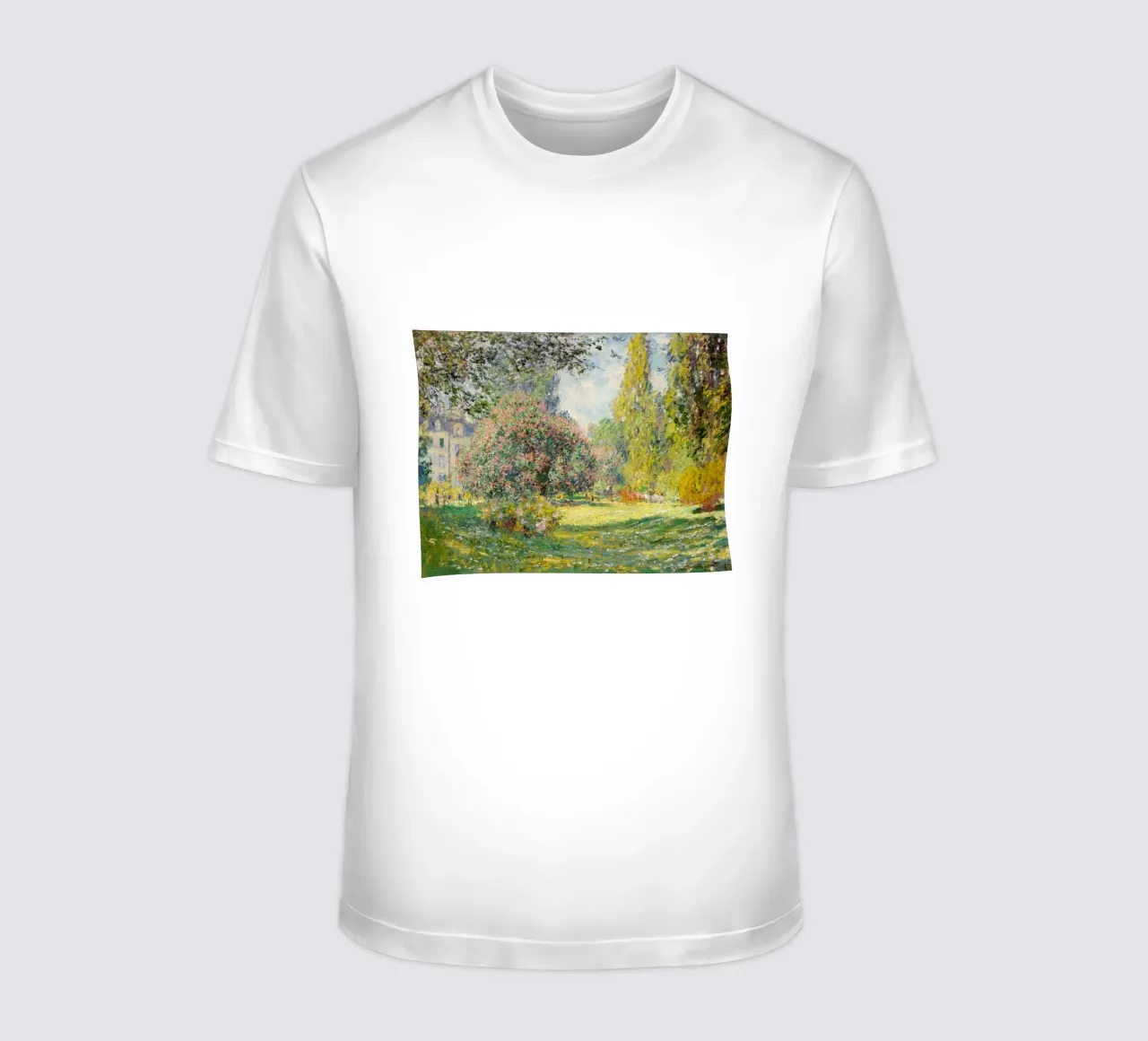 Il parco Monceau (1876) di Claude Monet t-shirt da Art History