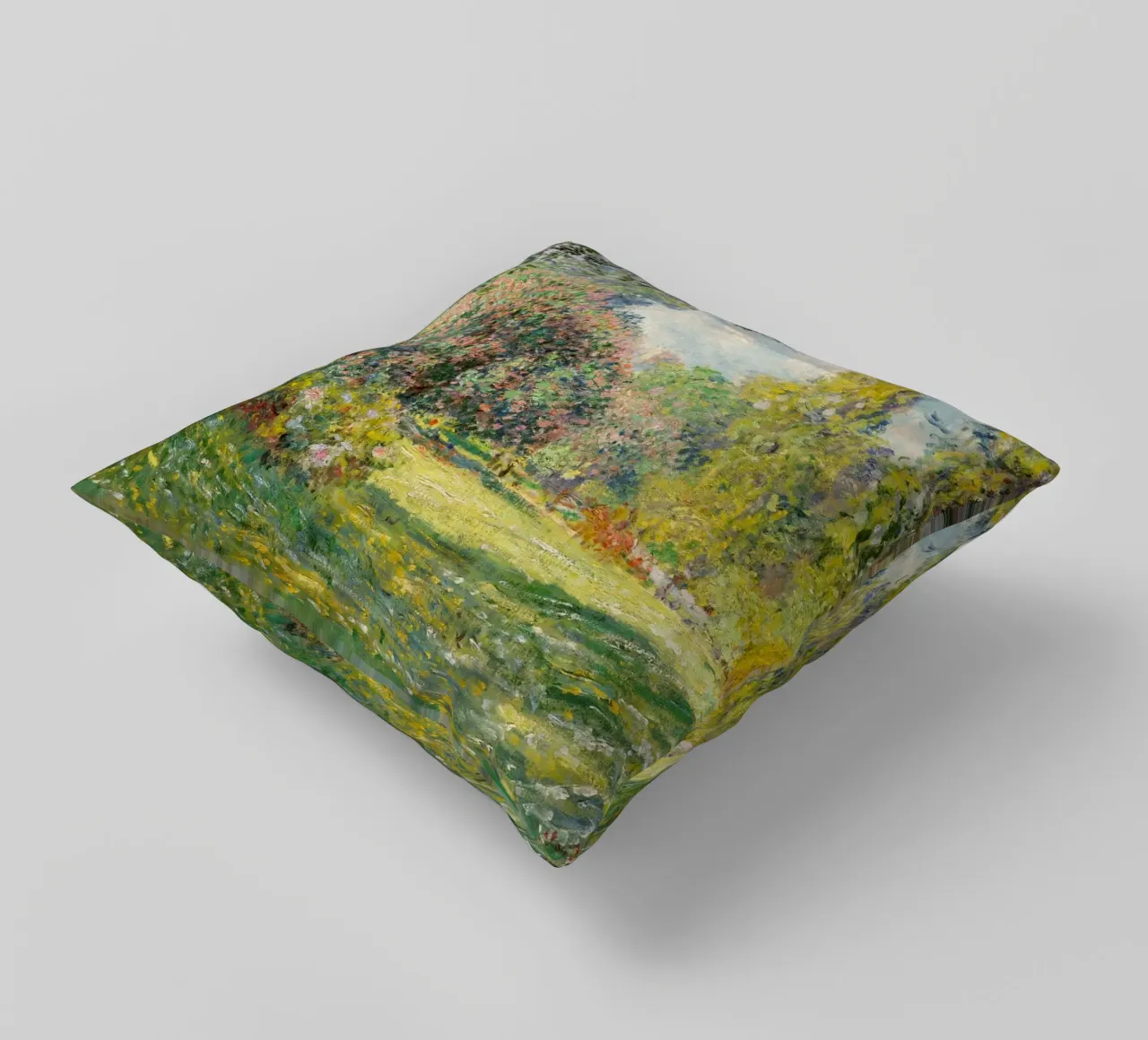 Il parco Monceau (1876) di Claude Monet cuscino da Art History