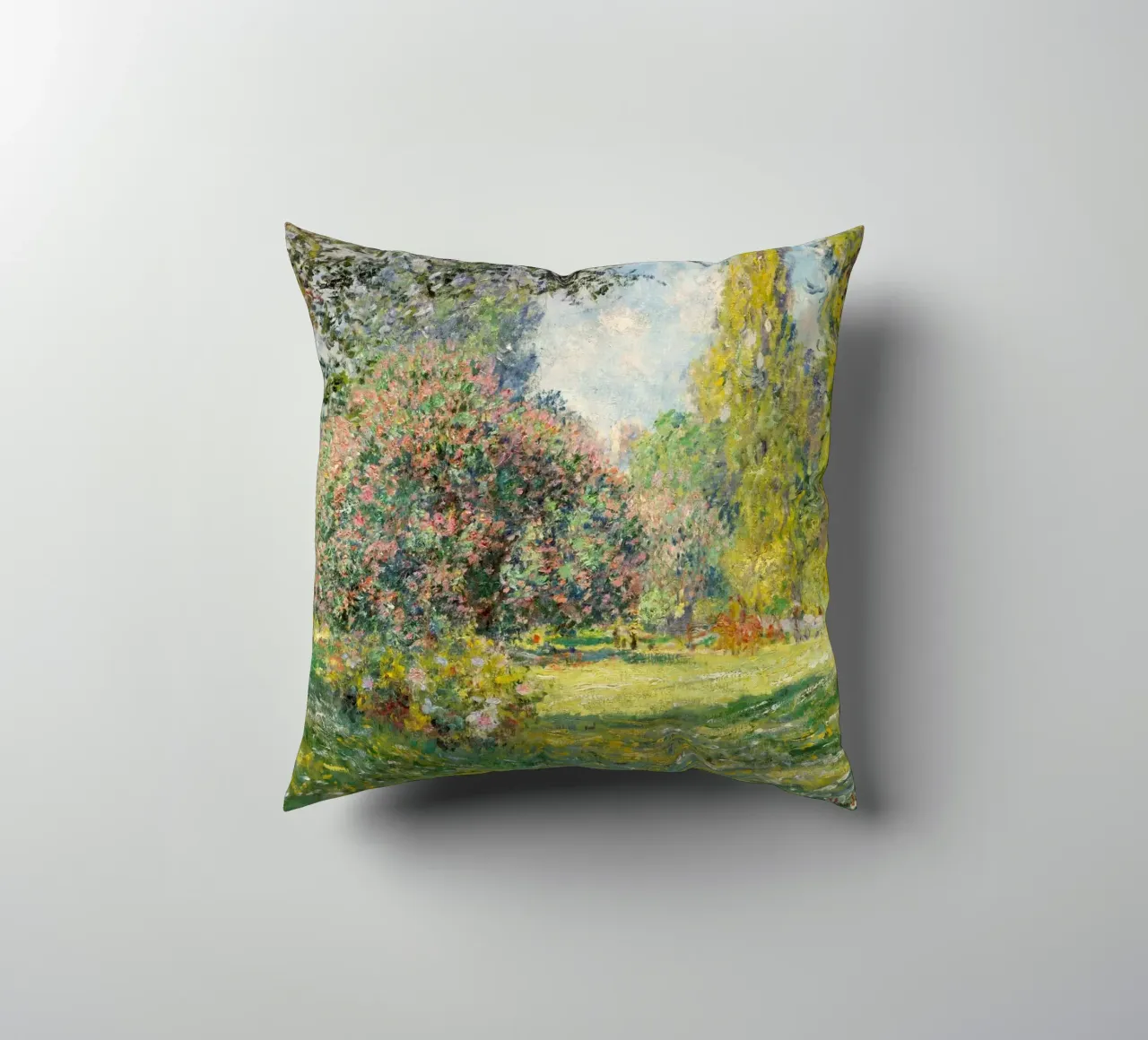 Il parco Monceau (1876) di Claude Monet cuscino da Art History