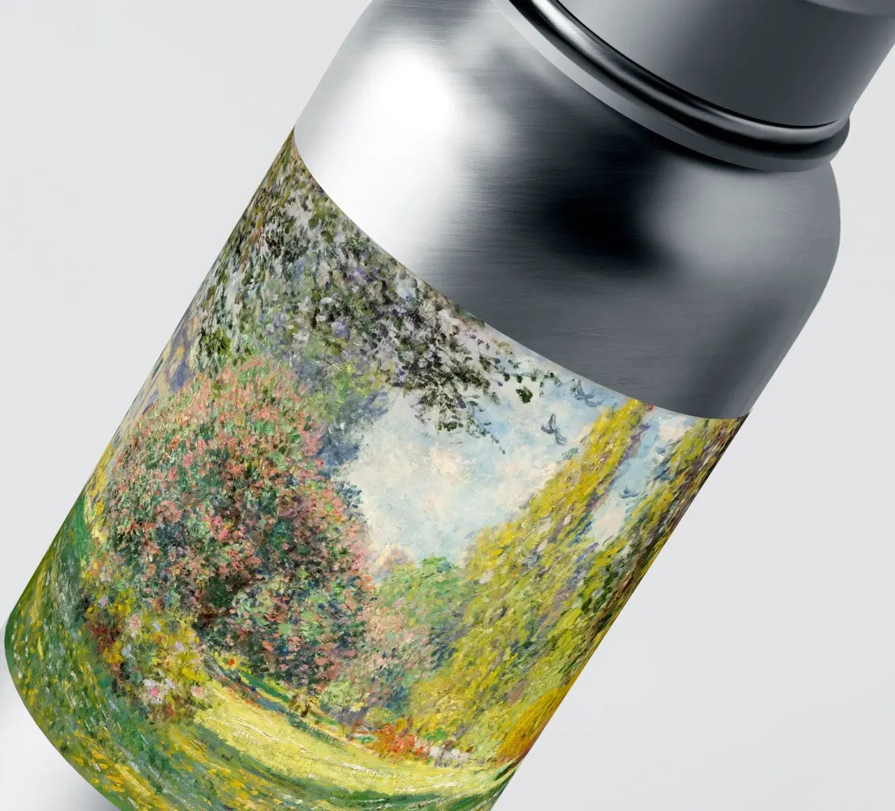 The Parc Monceau (1876) by Claude Monet sticker by Art History