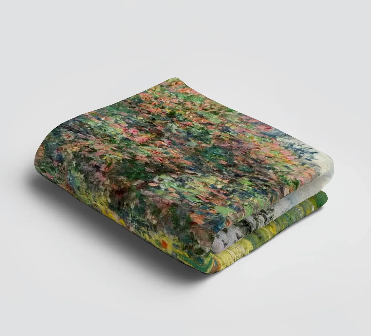 The Parc Monceau (1876) by Claude Monet towel by Art History