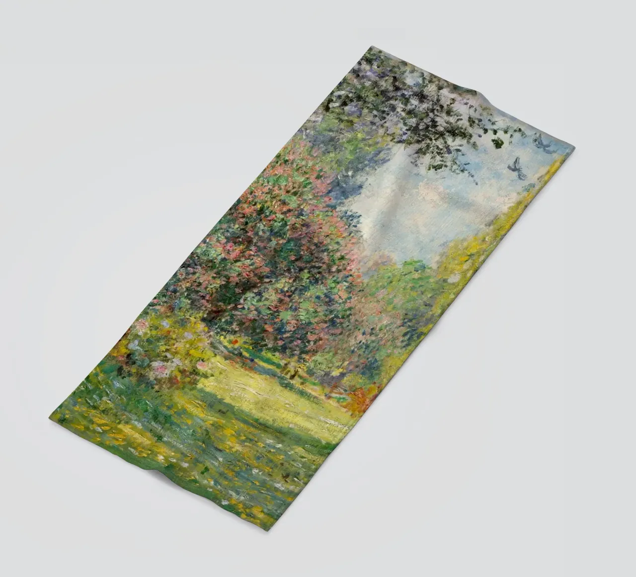 Il parco Monceau (1876) di Claude Monet telo mare da Art History