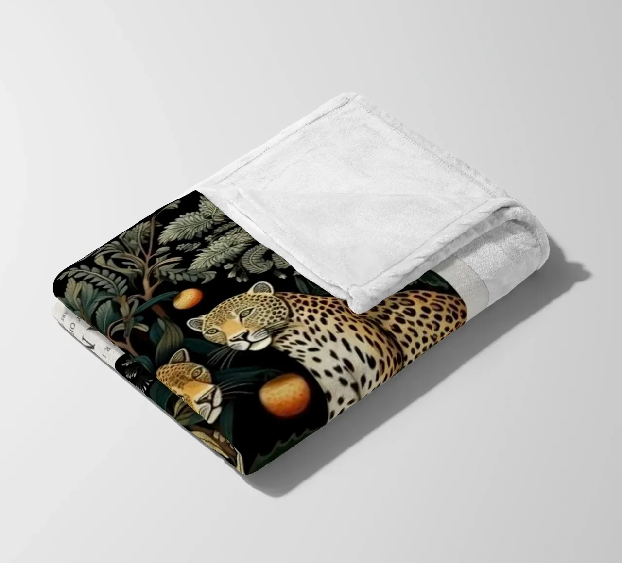 due spaventosi leopardi coperta in pile da Ropech Shop