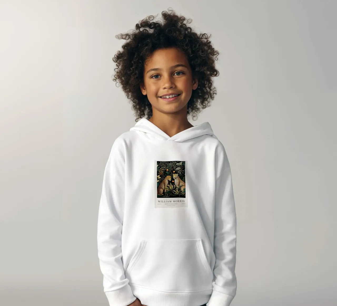 due spaventosi leopardi felpa bambino con cappuccio da Ropech Shop