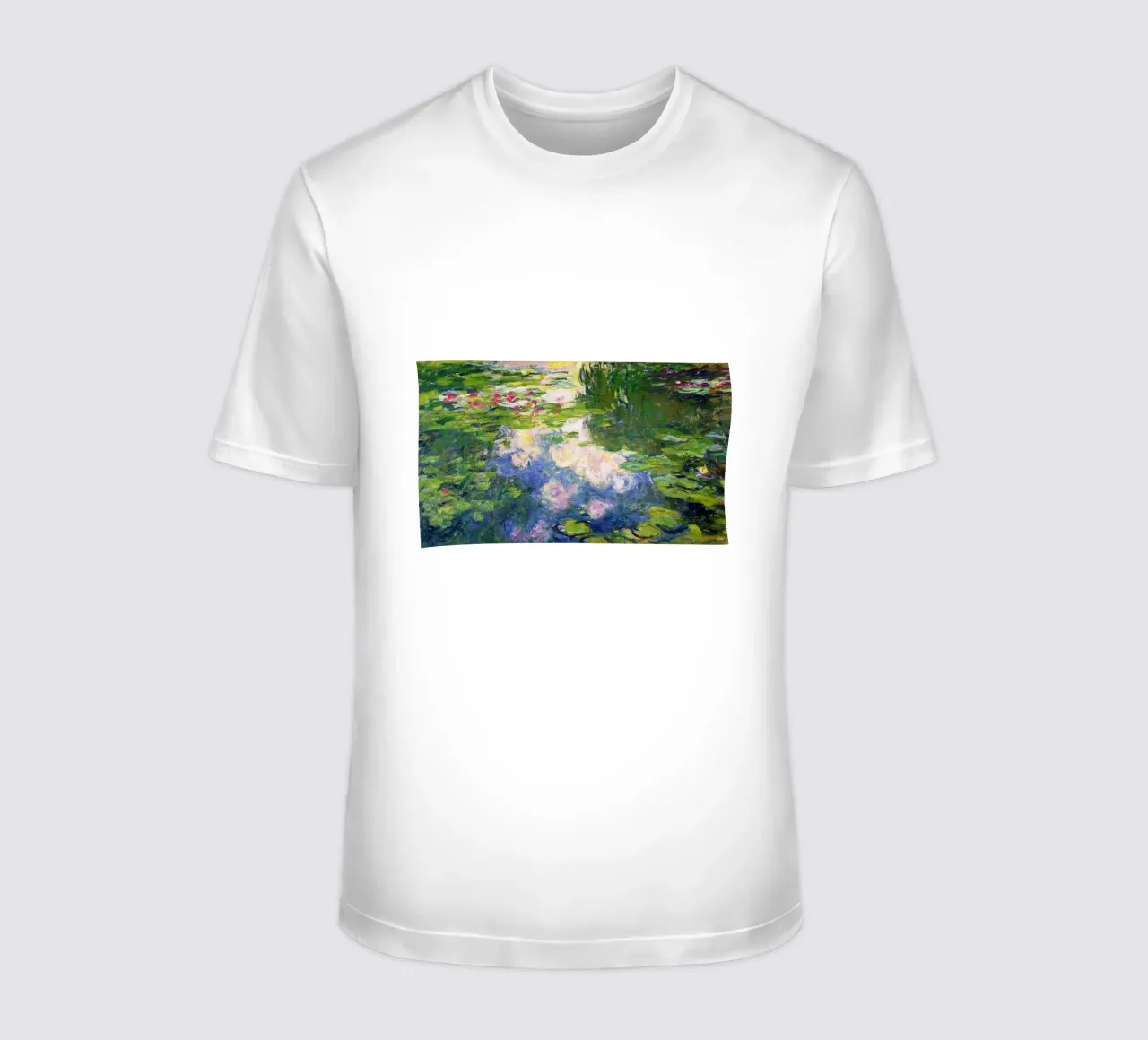 Lo stagno delle ninfee (1897) di Claude Monet t-shirt da Art History