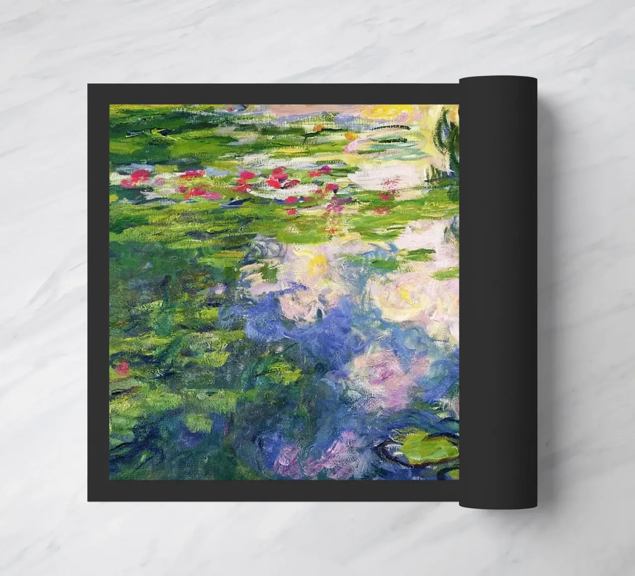 Lo stagno delle ninfee (1897) di Claude Monet zerbino da Art History