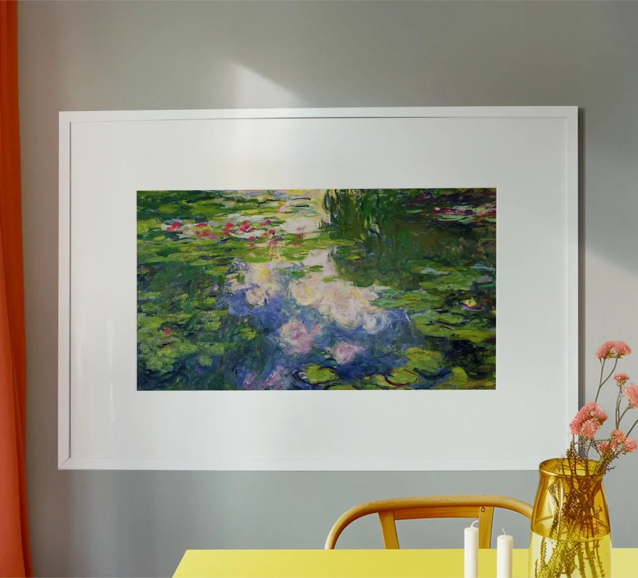 Lo stagno delle ninfee (1897) di Claude Monet carta hahnemühle da Art History