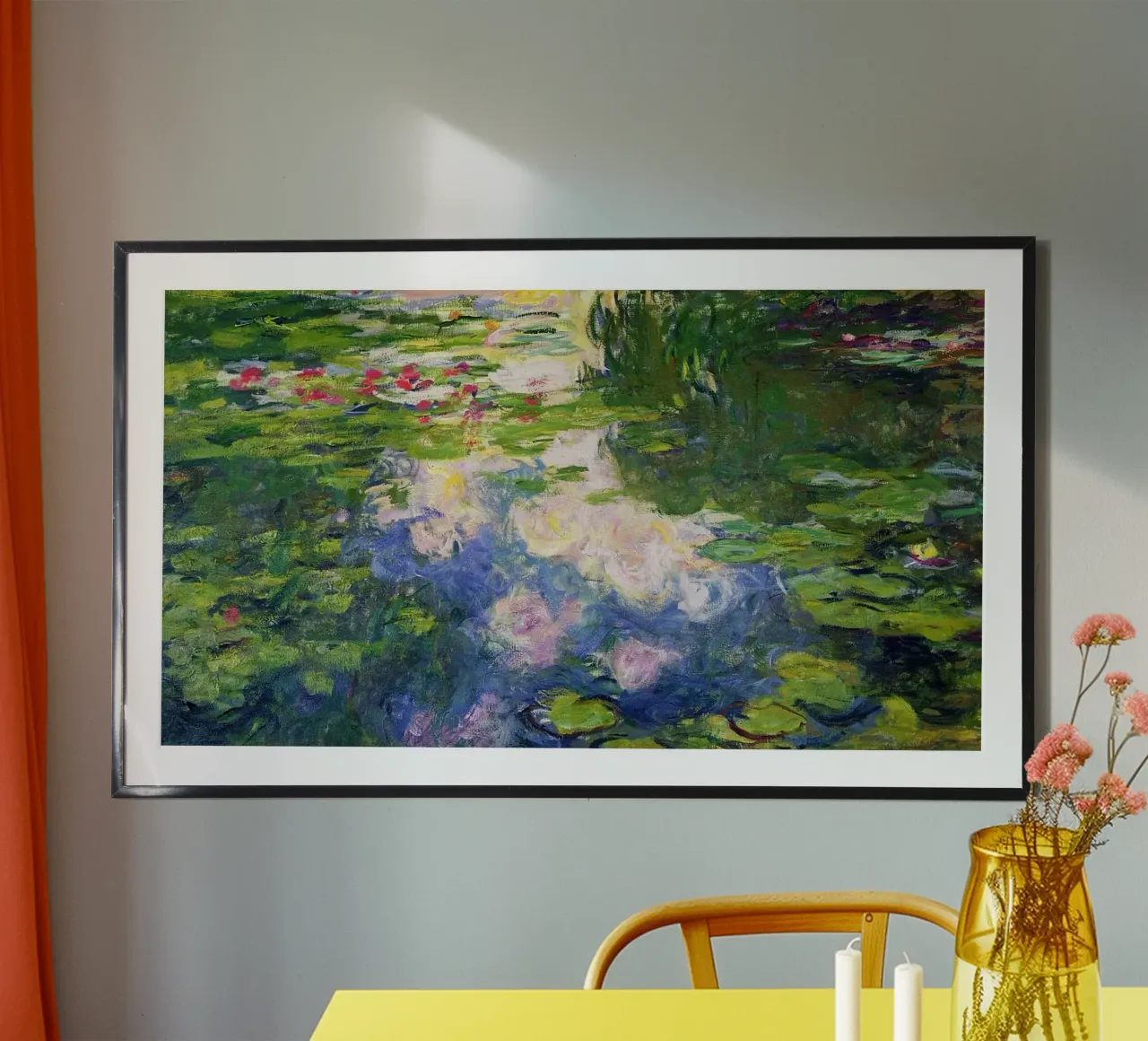 Lo stagno delle ninfee (1897) di Claude Monet carta hahnemühle da Art History