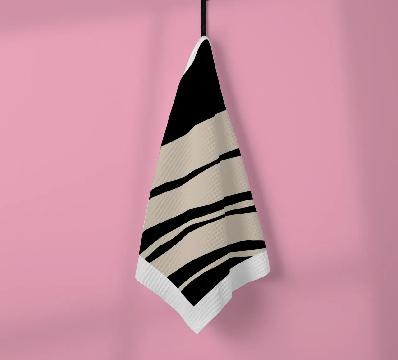 Abstract Lines Contour Wall Art canovaccio da cucina da vintageshop