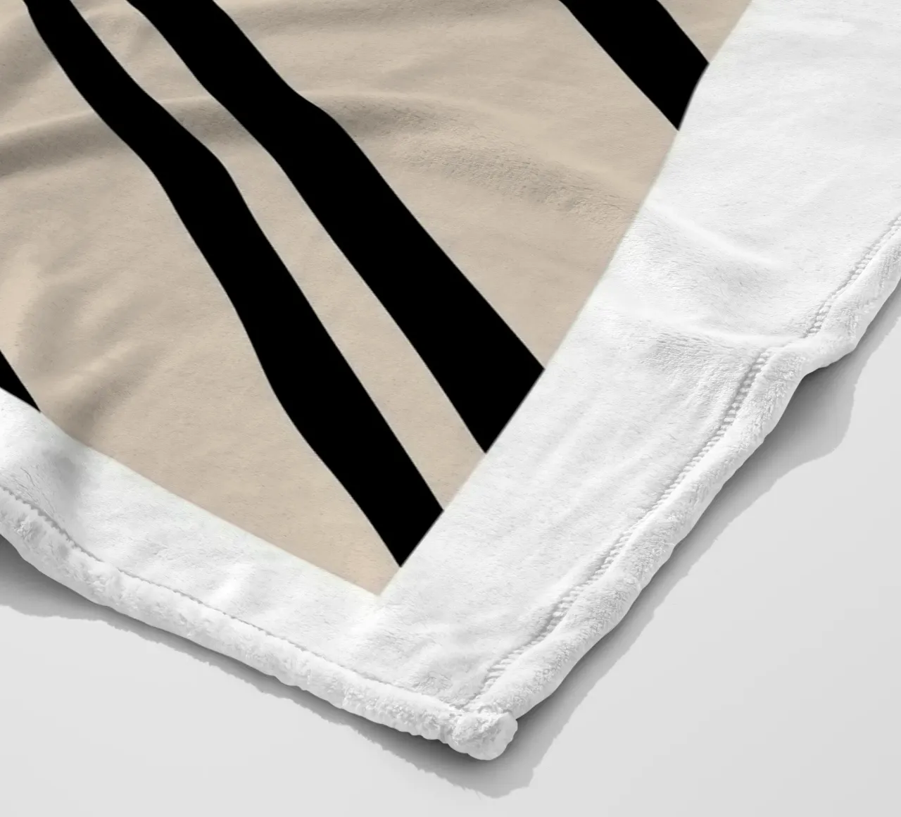 Abstract Lines Contour Wall Art coperta in pile da vintageshop