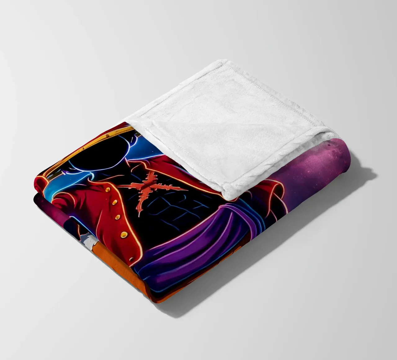 Soul Of One piece Monkey D. Luffy coperta in pile da DGSoulheroes