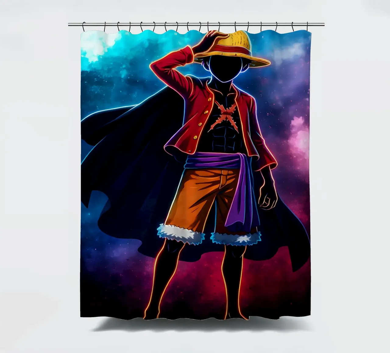 Soul Of One piece Monkey D. Luffy tenda da doccia da DGSoulheroes