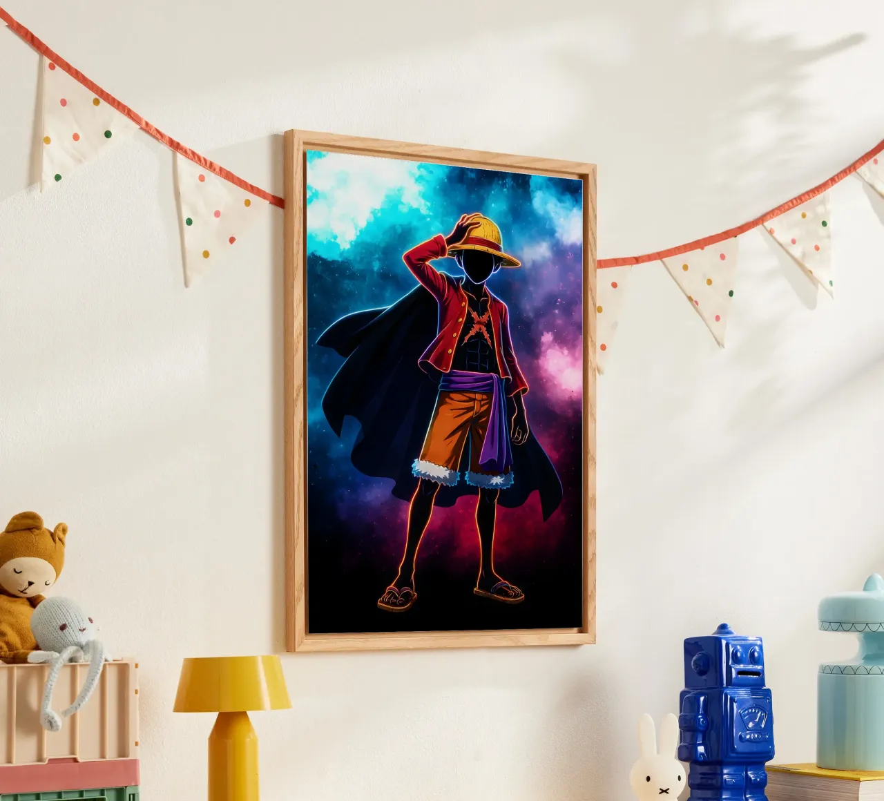 Soul Of One piece Monkey D. Luffy metacrilato de DGSoulheroes