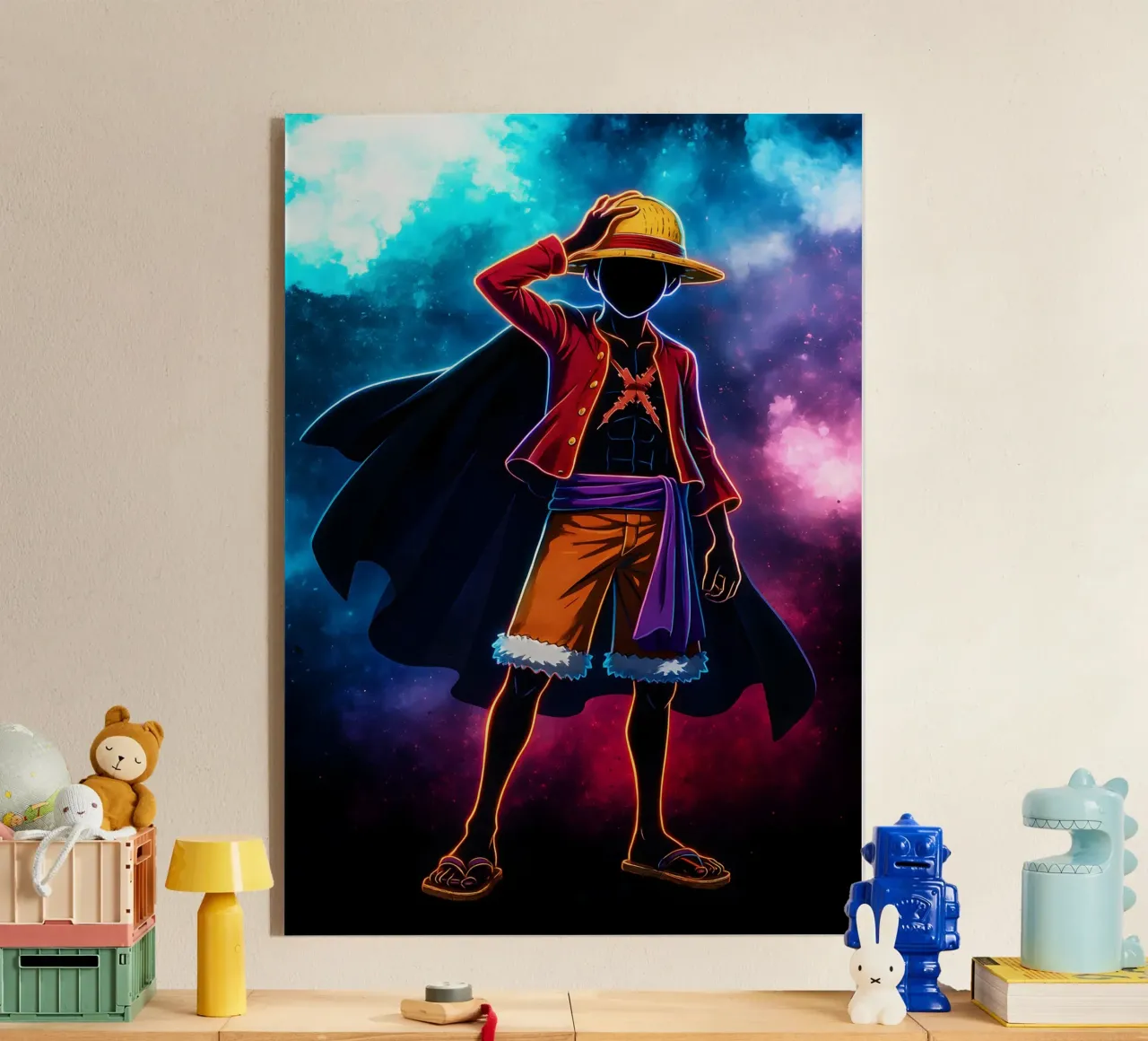 Soul Of One piece Monkey D. Luffy metacrilato de DGSoulheroes