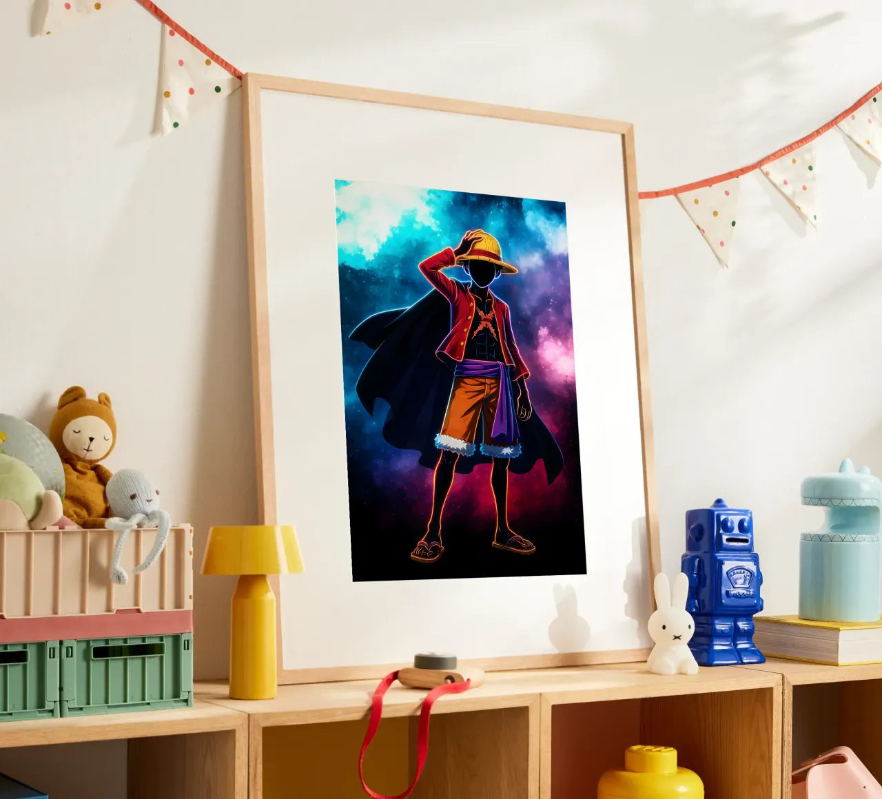 Soul Of One piece Monkey D. Luffy carta hahnemühle da DGSoulheroes