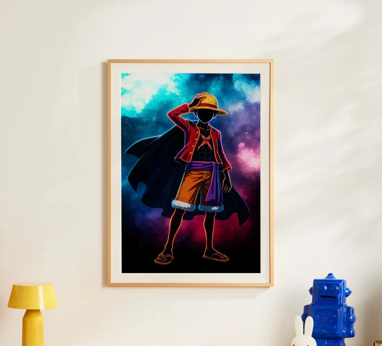 Soul Of One piece Monkey D. Luffy carta hahnemühle da DGSoulheroes