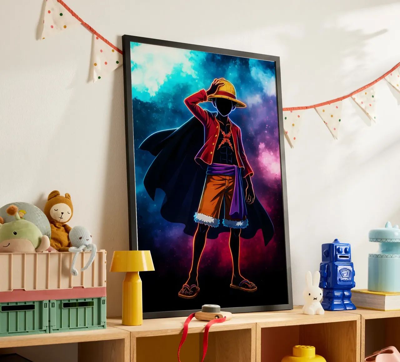 Soul Of One piece Monkey D. Luffy carta hahnemühle da DGSoulheroes