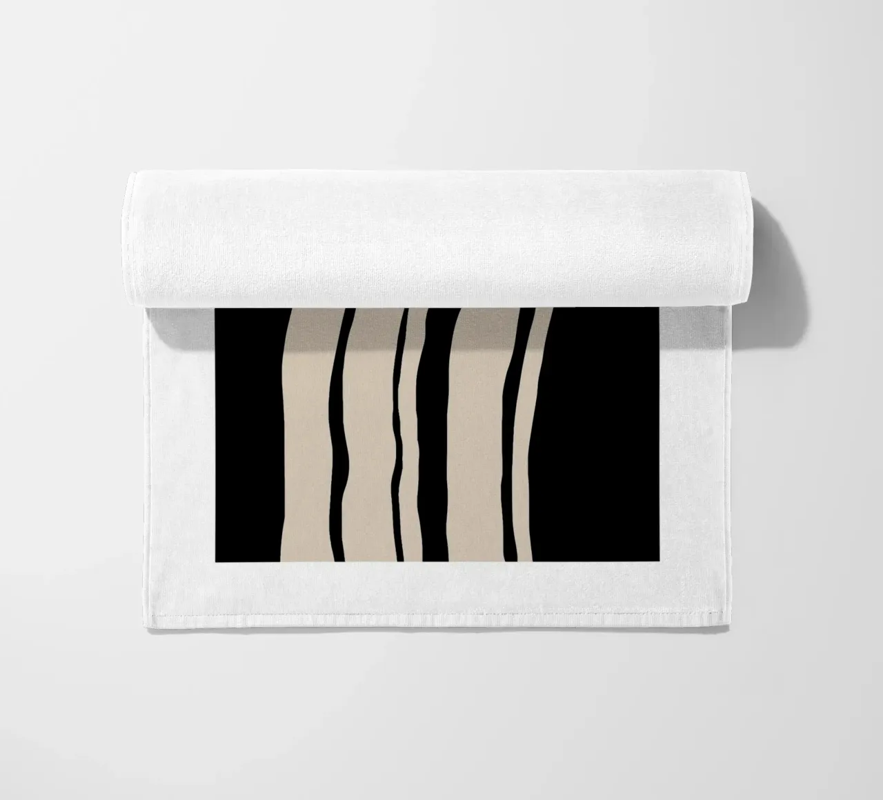Abstract Lines Contour Wall Art 1 telo mare da vintageshop