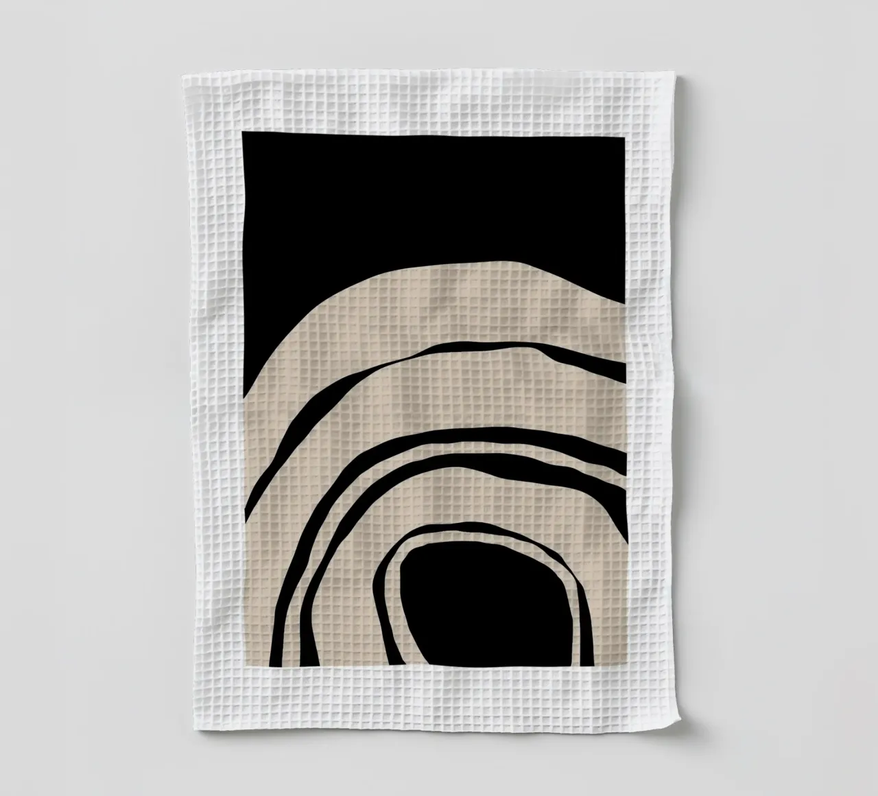 Abstract Lines Contour Wall Art 2 canovaccio da cucina da vintageshop