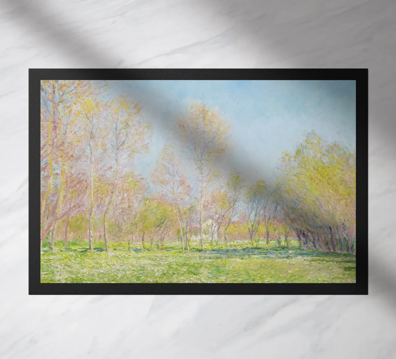 Primavera a Giverny (1890) di Claude Monet zerbino da Art History