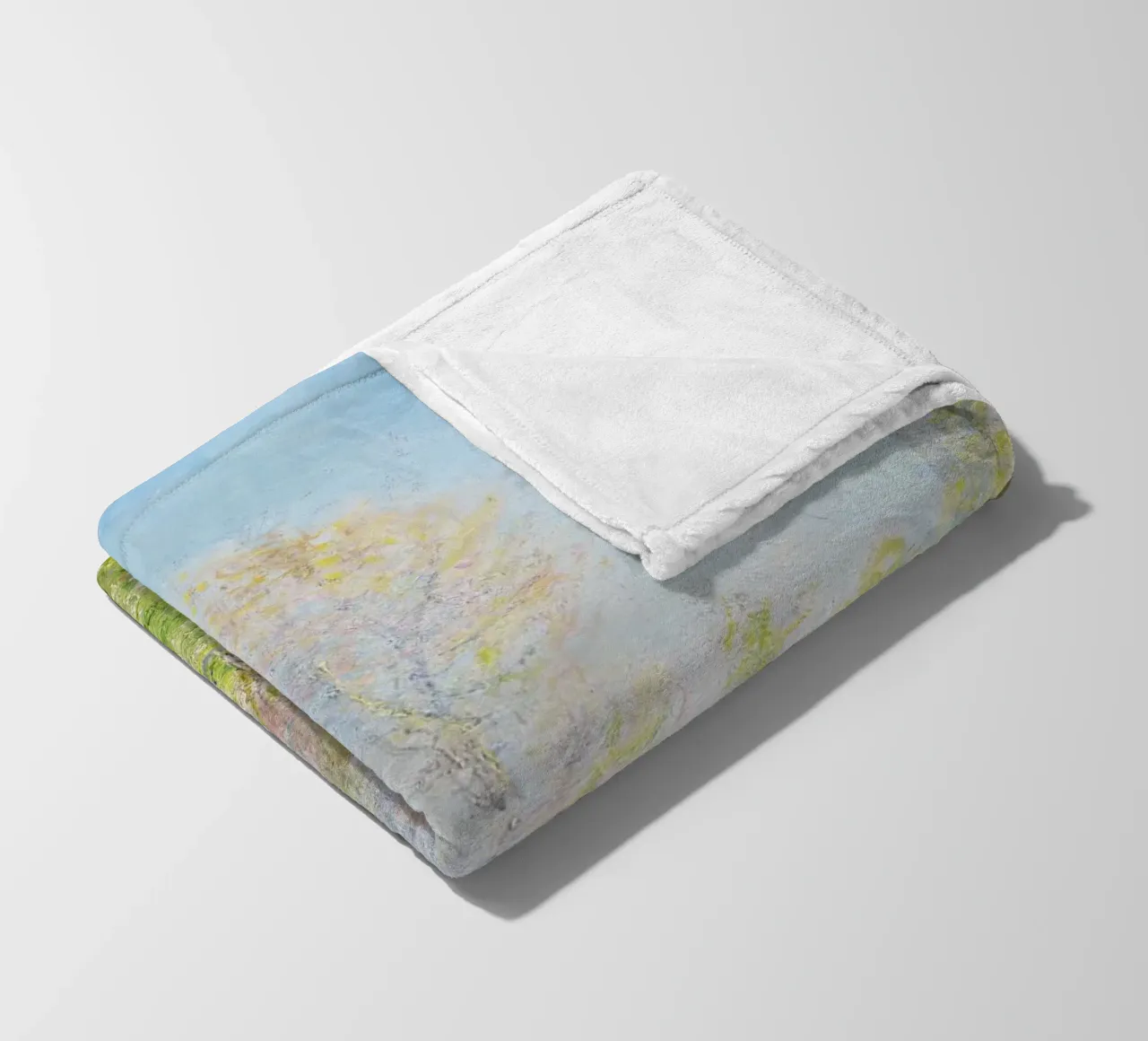 Primavera a Giverny (1890) di Claude Monet coperta in pile da Art History