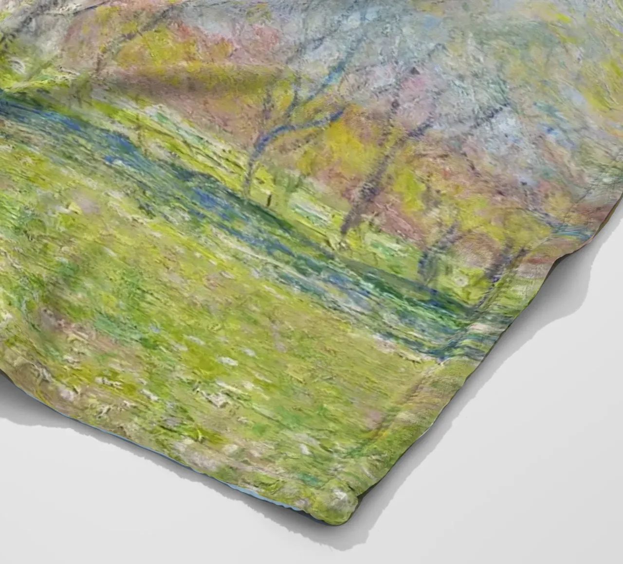 Primavera a Giverny (1890) di Claude Monet coperta in pile da Art History