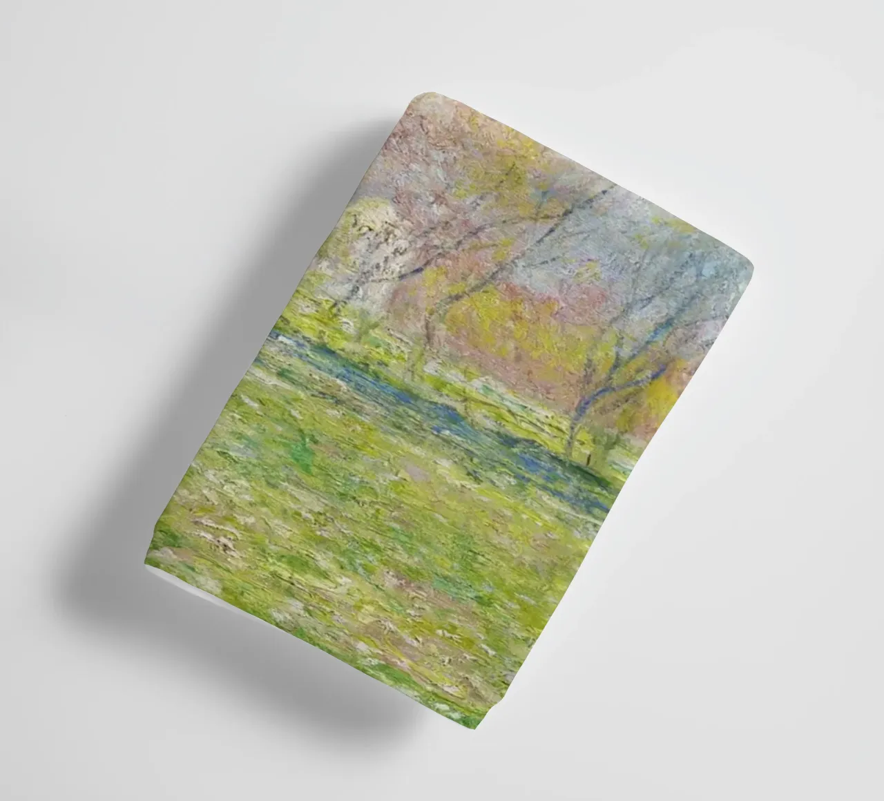Spring in Giverny (1890) by Claude Monet towel by Art History