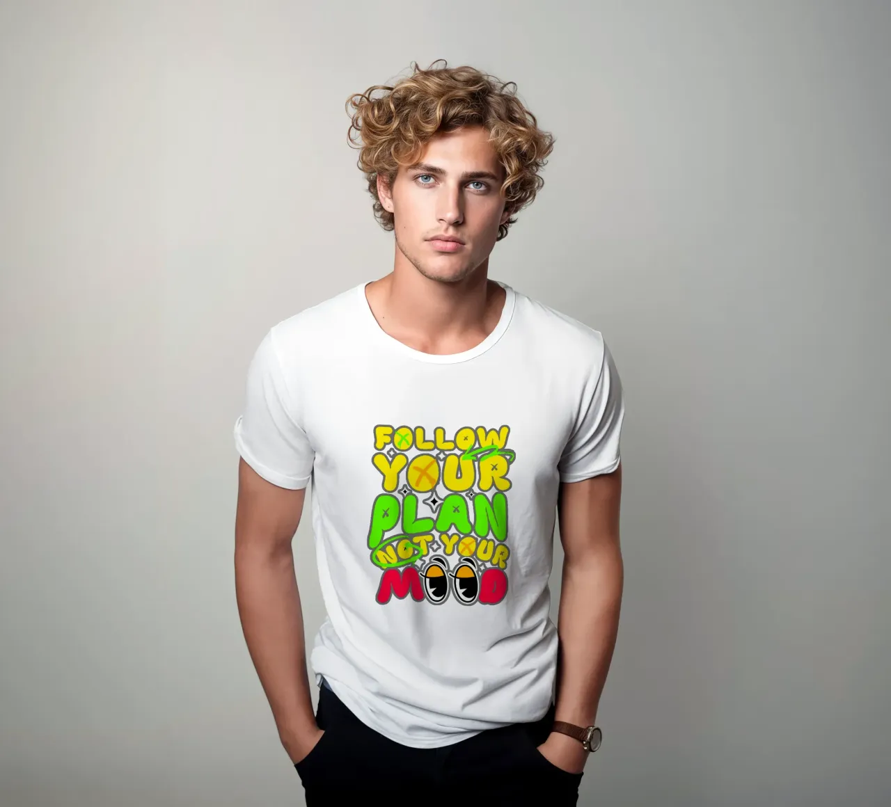 Seguite la vostra pianta, non il vostro umore t-shirt da Cute