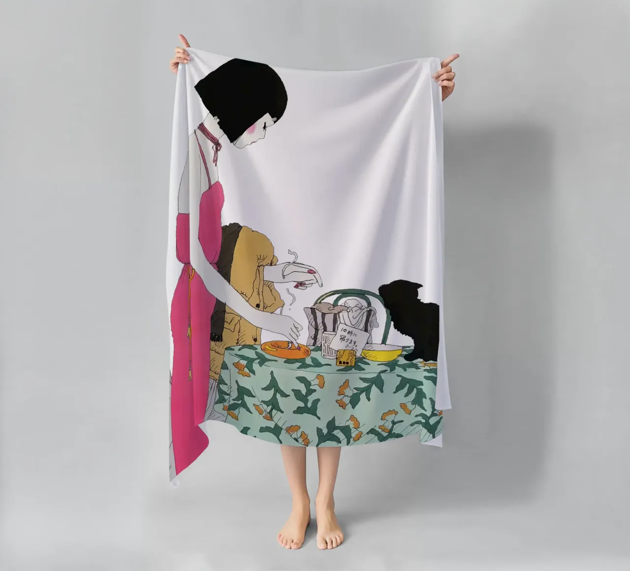 Sogno della lampada telo mare da ManondeShop