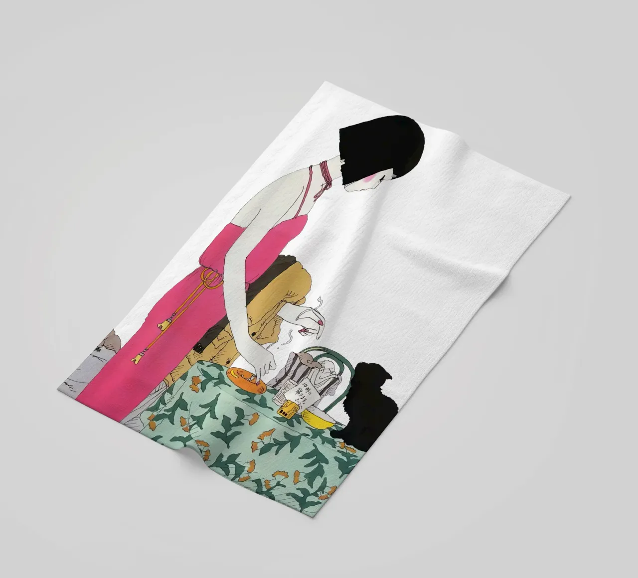Sogno della lampada telo mare da ManondeShop
