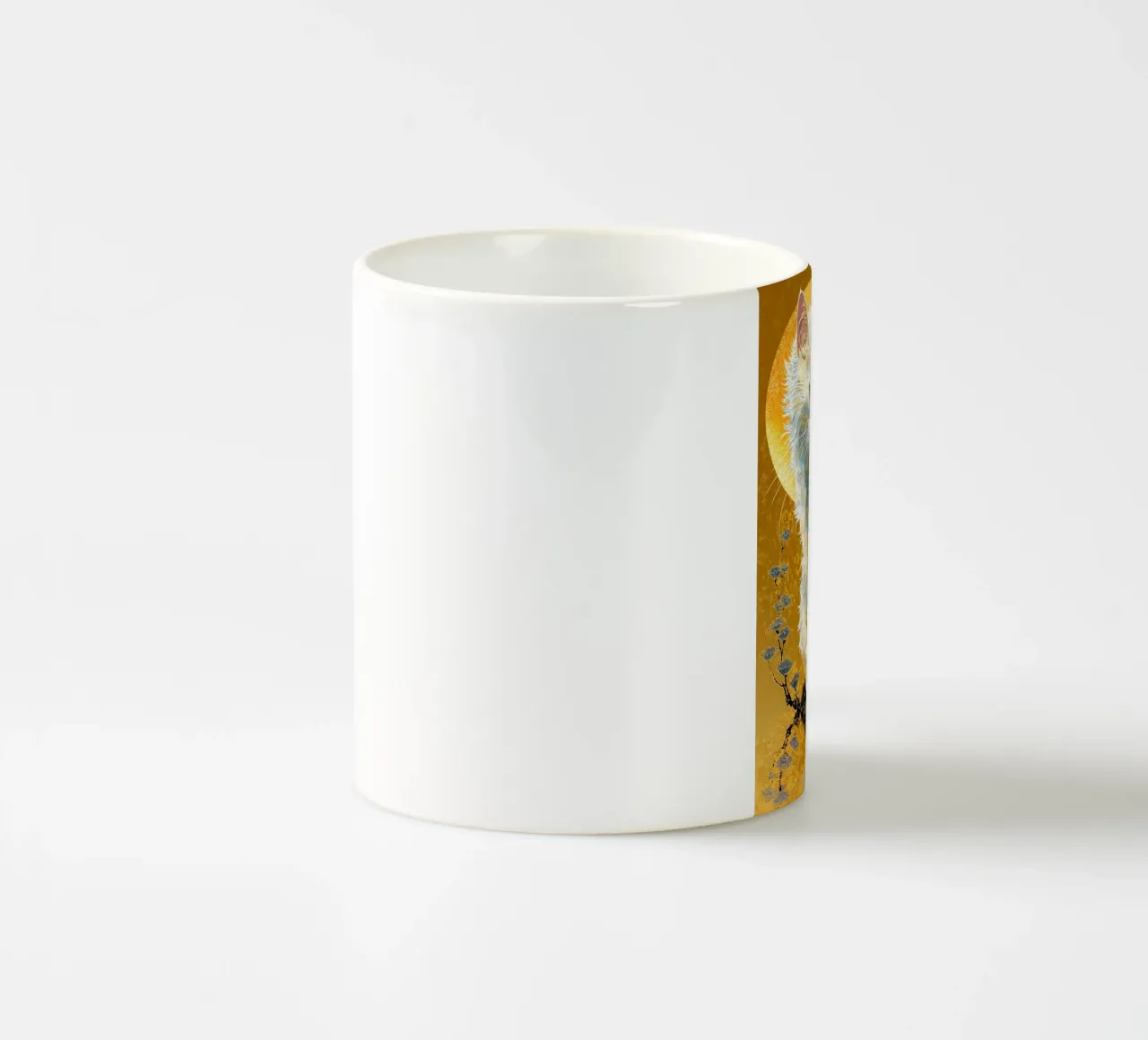 Ukiyo-e Cat ceramic mug by Fleur de Lys