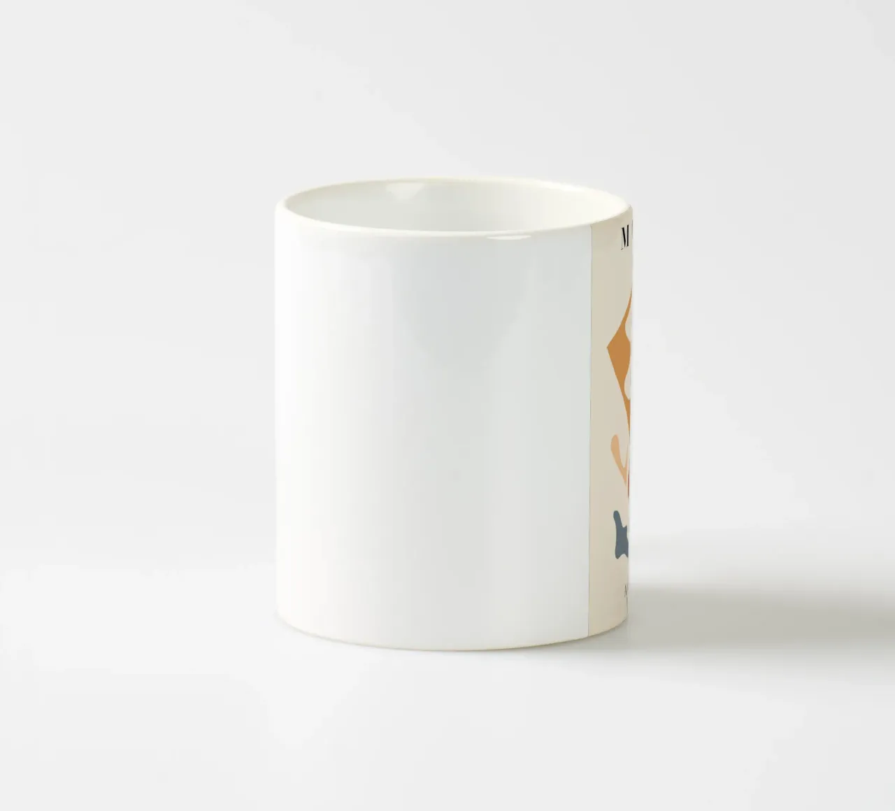 fiore colorato tazza in ceramica da sazkia art