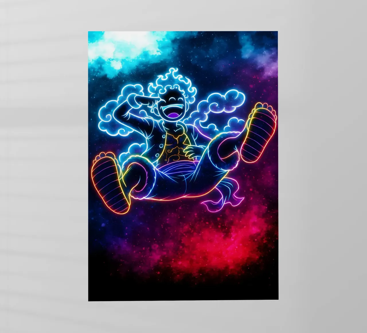 Soul Of One piece Monkey D. Luffy pellicola backlit da DGSoulheroes