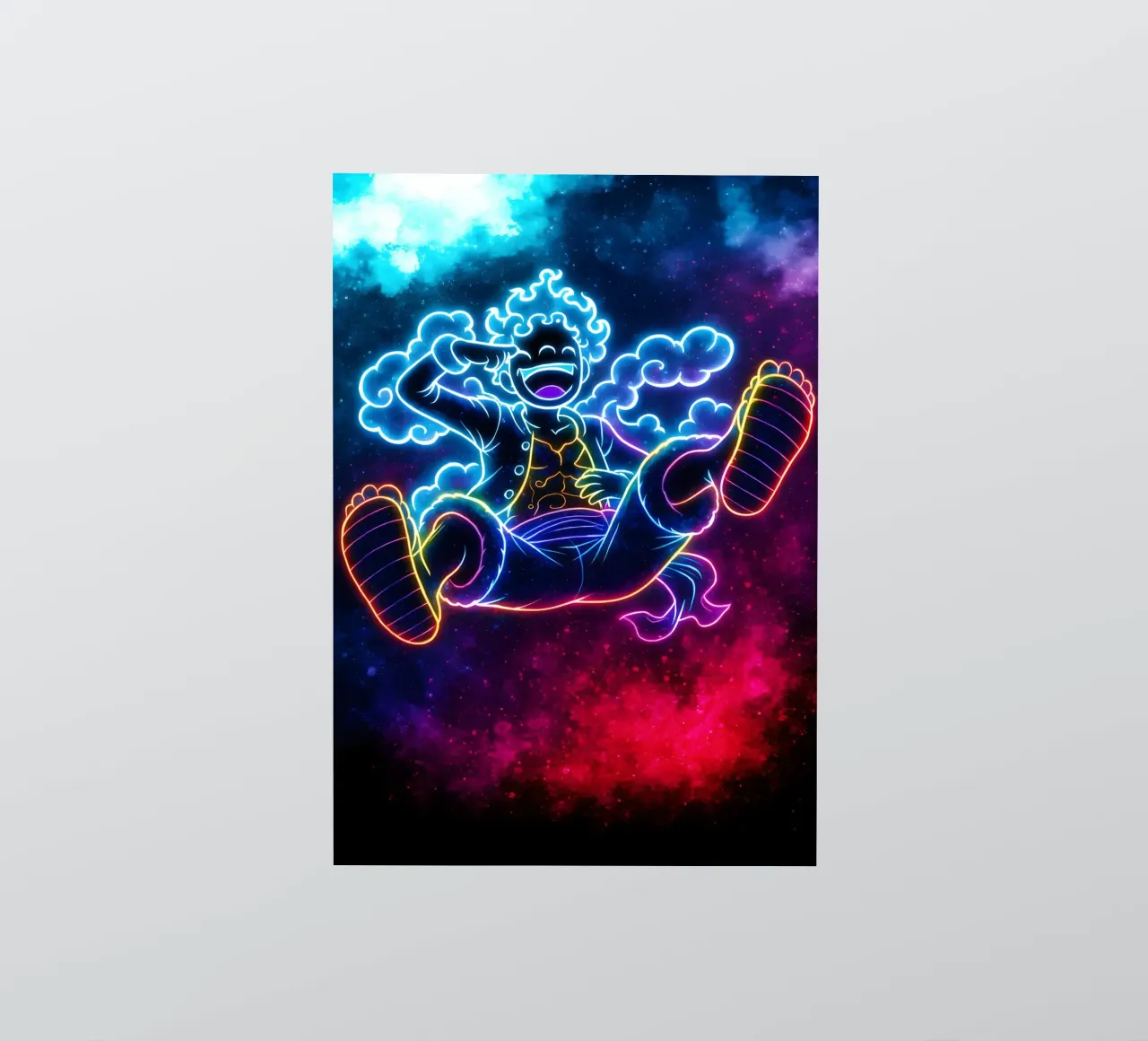 Soul Of One piece Monkey D. Luffy adesivo da DGSoulheroes