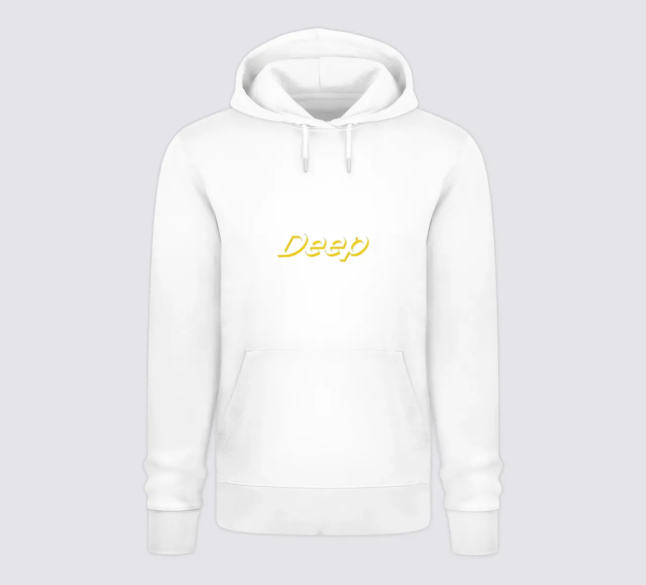 Texto de estilo tipográfico profundo sudadera con capucha de Urban Life