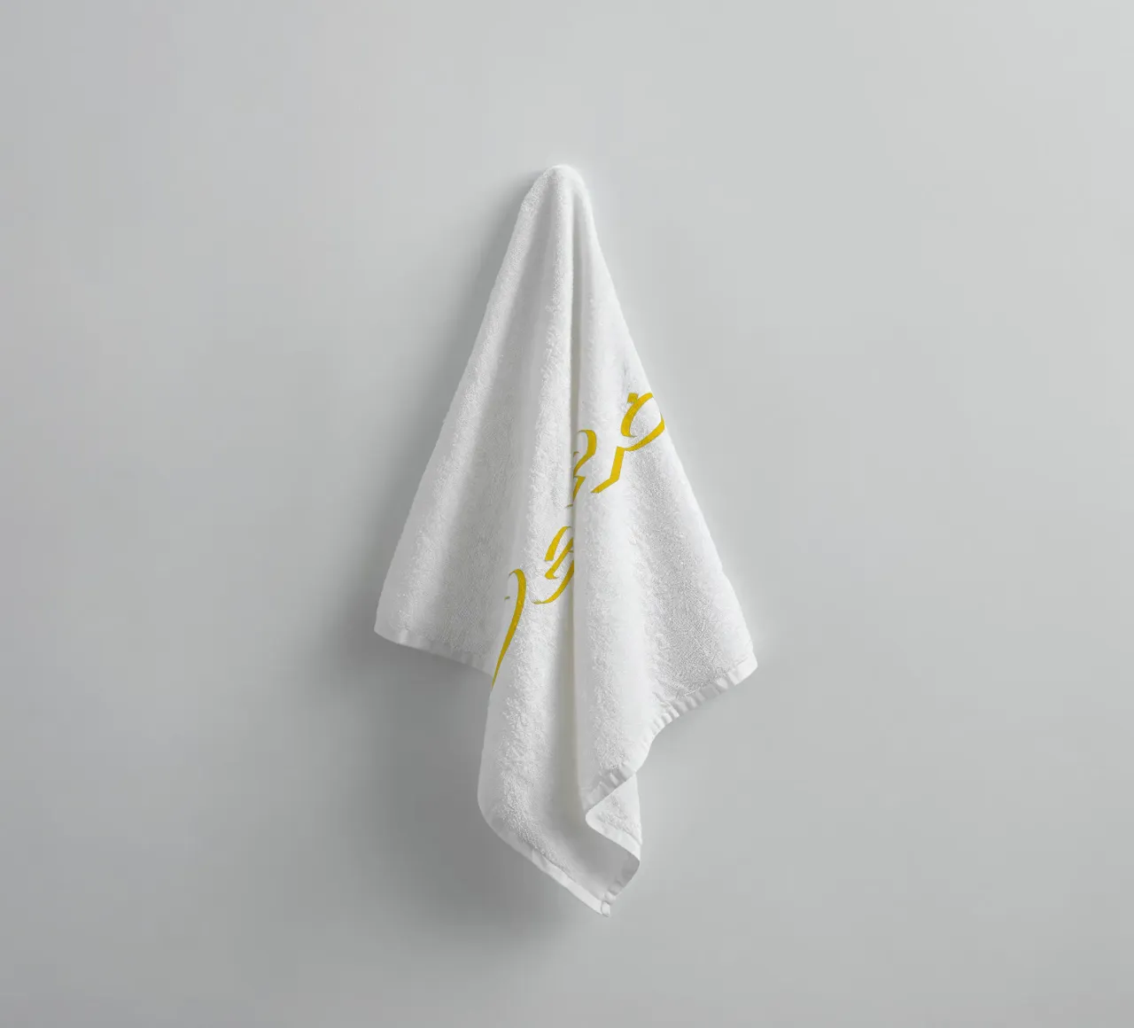 Deep Typographic Style Text towel by Urban Life