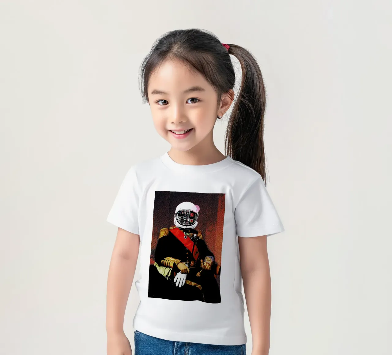 Space General Plug Man t-shirt bambini da Marko Köppe