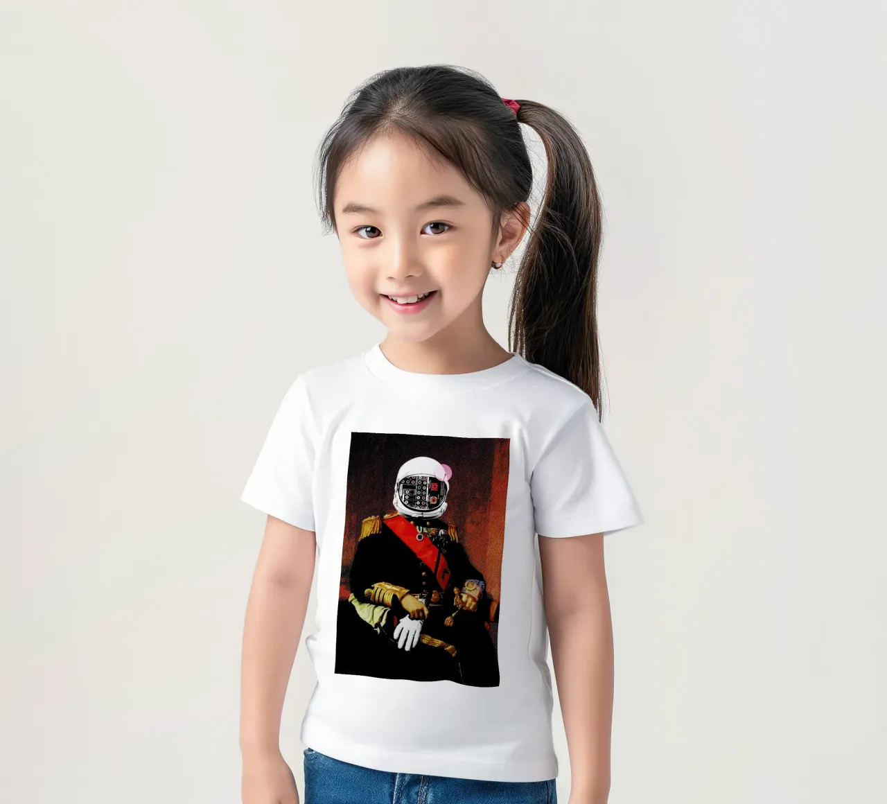 Space General Plug Man t-shirt bambini da Marko Köppe