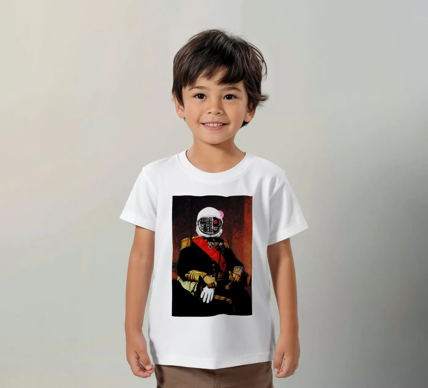 Space General Plug Man t-shirt bambini da Marko Köppe