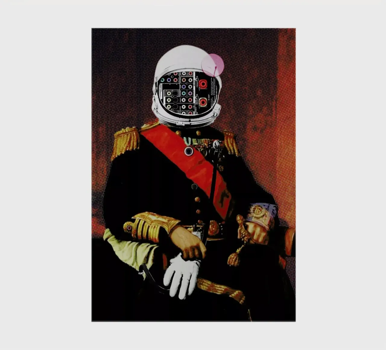 Space General Plug Man Notizbuch von Marko Köppe
