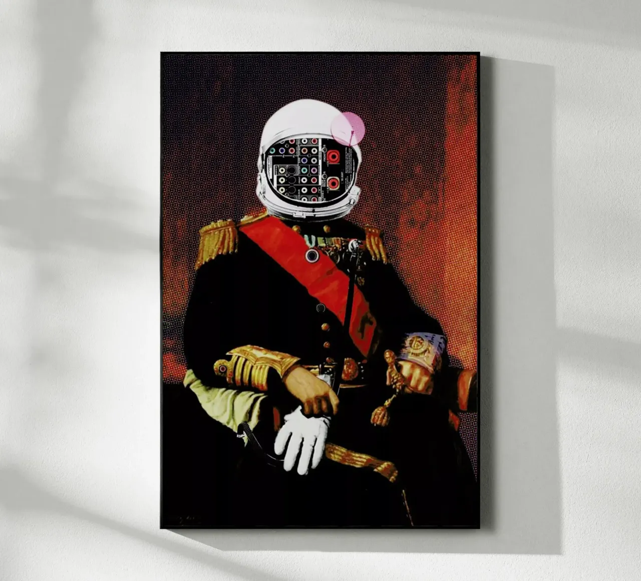 Space General Plug Man acrylic glass by Marko Köppe