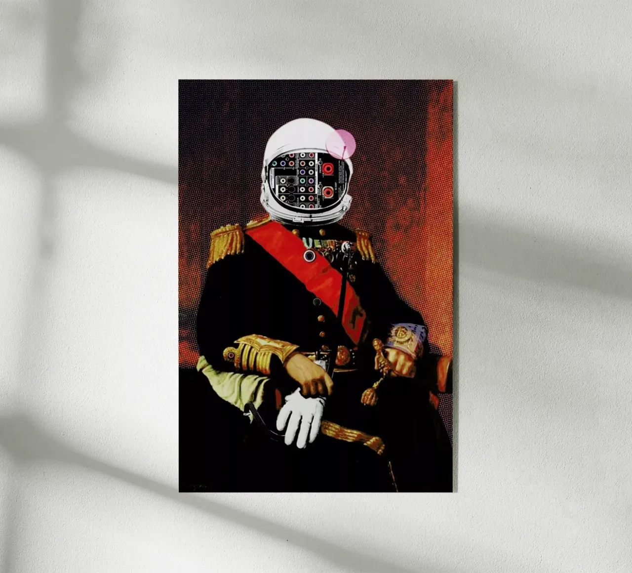 Space General Plug Man acrylic glass by Marko Köppe