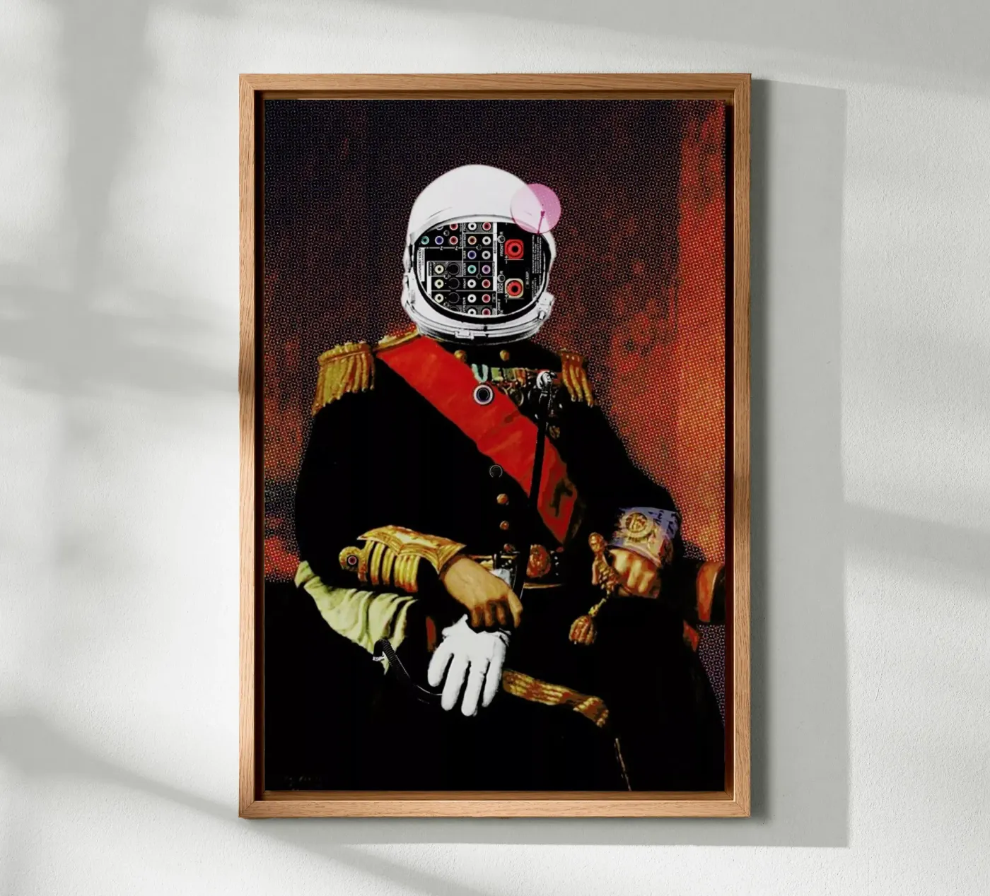 Space General Plug Man pannello forex da Marko Köppe