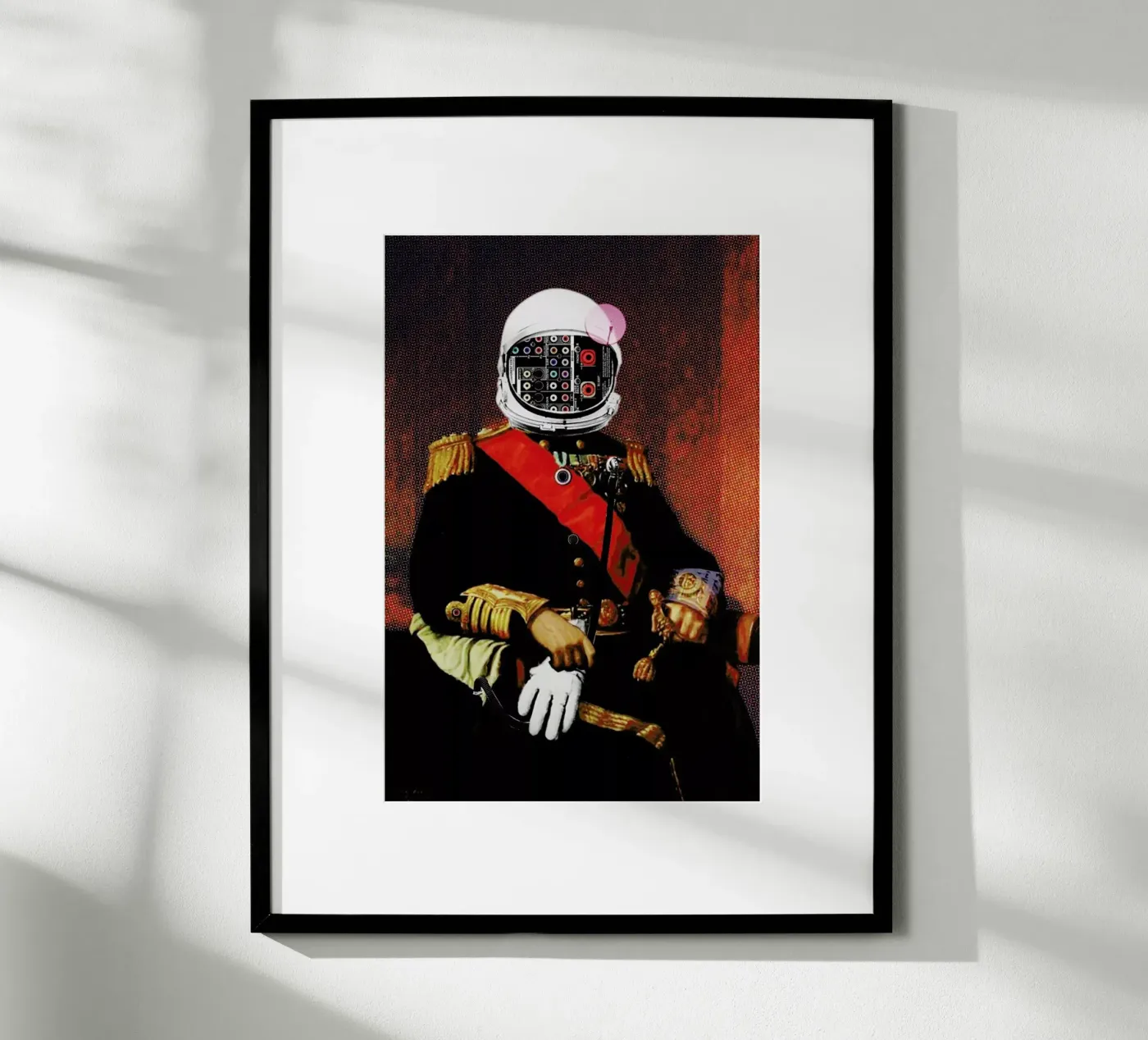 Space General Plug Man poster van Marko Köppe
