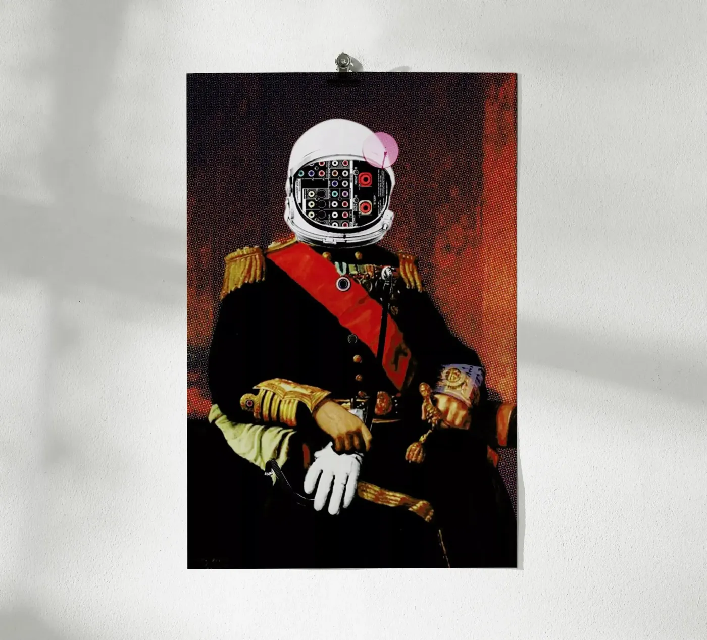 Space General Plug Man poster van Marko Köppe
